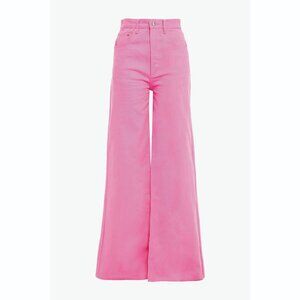 Solace London High Rise Wide Leg Jean Pink – US 6